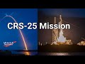 Falcon 9 beams to orbit with Dragon for CRS-25 resupply mission to the ISS.