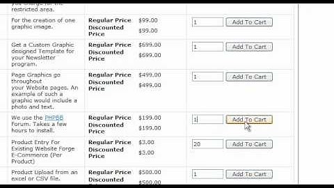 Purchase A Forum - Websiteforge Ecommerce Website