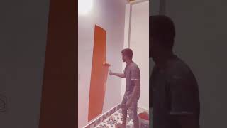 Wall painting design 😱🏡#wall #design #penting #viral #shorts