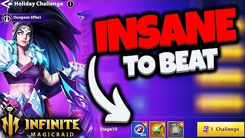 [Infinite Magicraid] Holiday Challenge Stage 10 is INSANE