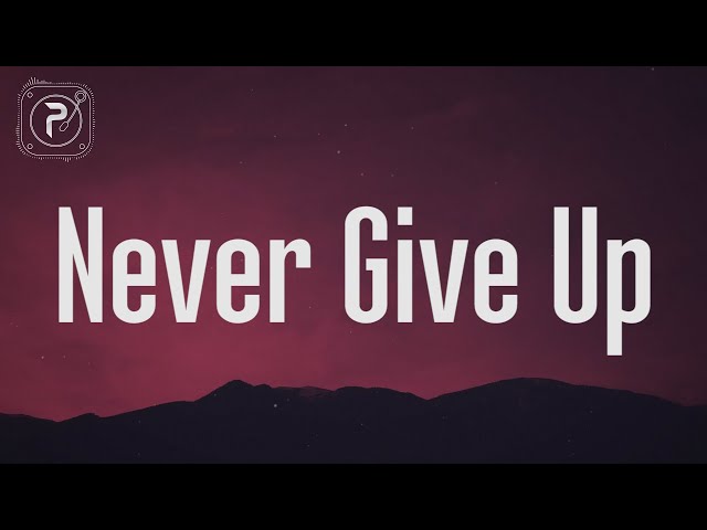 Sia - Never Give Up (Lyrics) class=