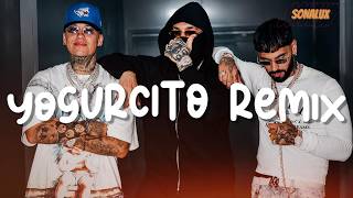 Blessd, Anuel AA, Kris R, Luar La L - YOGURCITO REMIX feat. ROA, Yan Block (Letra)