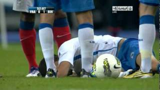 Florent Malouda France Vs Mensur Mujdža Bosnia-H 100% Red Card, But Referee?