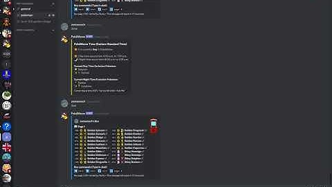 Pokemeow Discord Bot - All Golden Eeveelutions owned within 2 days