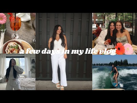 A FEW DAYS IN MY LIFE | cleaning | wedding dress shopping | boat day | shopping | thumbnail