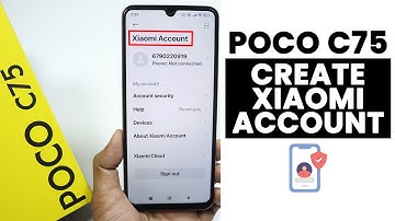 Create Xiaomi Account in Poco C75 - Sign in Xiaomi Account