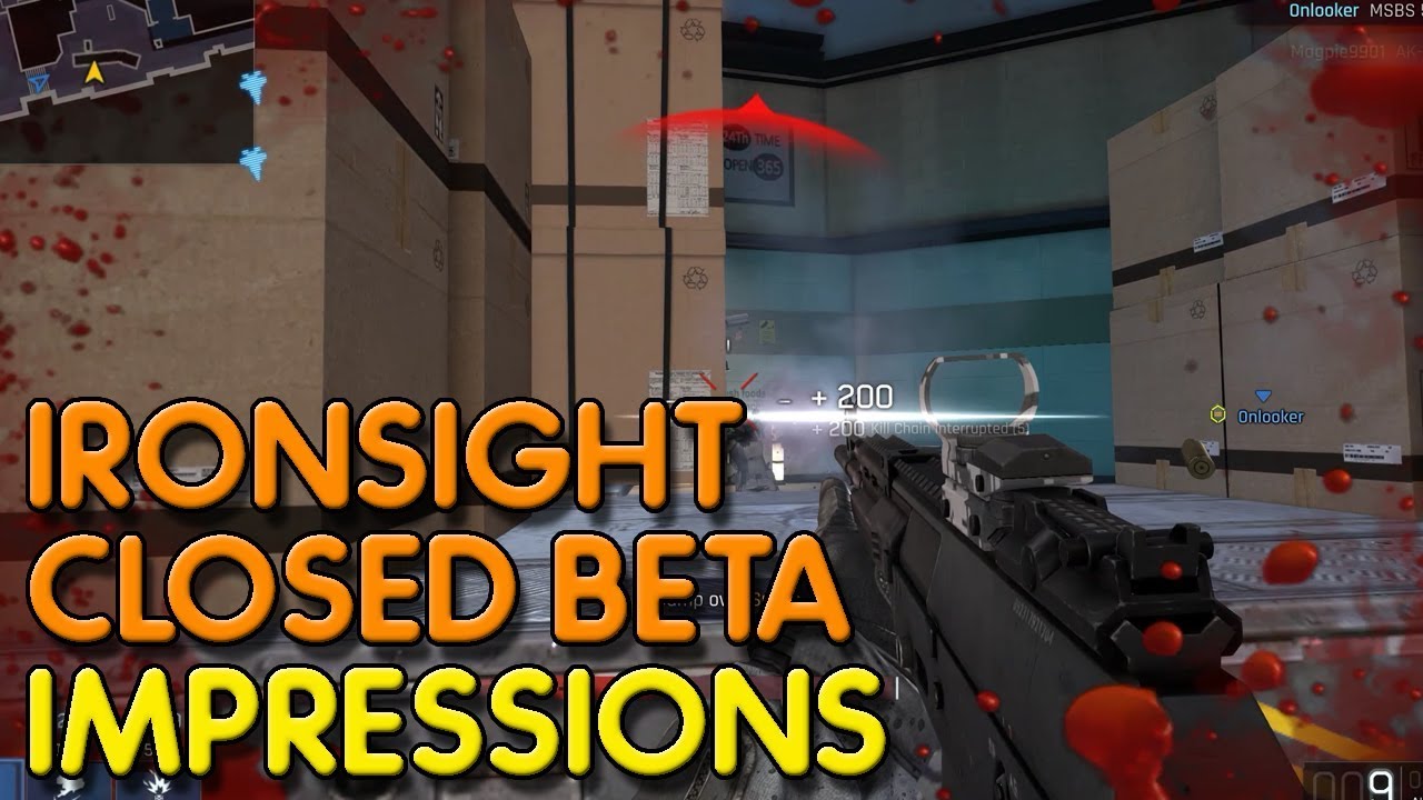 IRONSIGHT - Closed Beta Impressions & Gameplay