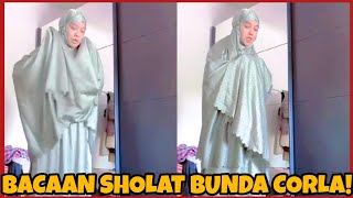 BUNDA CORLA SHOLAT RAMAI DIKRITIK NETIZEN 