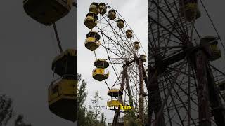 Pripyat, Ukraine: The frozen-in-time city of the Chernobyl disaster. #radiationzone #nuclearmuseum
