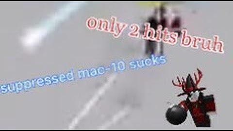 that moment when you have suppressed mac-10