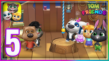 My Talking Tom Friends - Gameplay Walkthrough - Part 5 (iOS, Android).