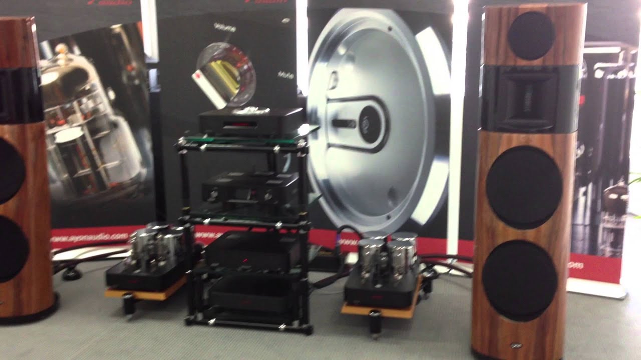 Ayon Audio Blackfire XS CD-T S5 Network Player / DAC / Pre Titan Mono's Munich 2013