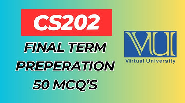 CS202 Final Term Preparation || Mostly Repeated MCQs 2025