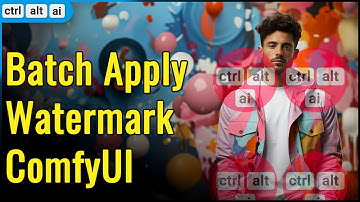ComfyUI: batchgewijs watermerk toepassen op afbeeldingen (zelfstudie)