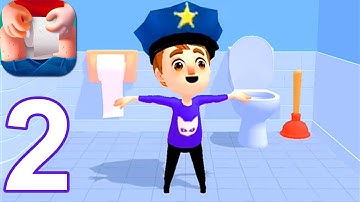 Toilet Games 2: The Big Flush - Gameplay Walkthrough Part 2 Levels 36-70 (Android, iOS)