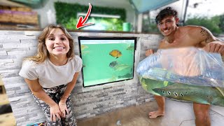 My girlfriend surprised me with a MONSTER fish…