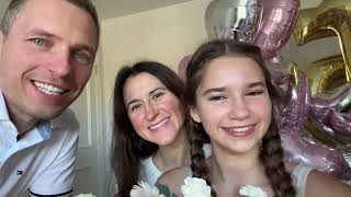 Karolina Protsenko (15 yrs) - Is Surprised By 15th Birthday In Bed (Oct 3, 2023)(Home Movies)