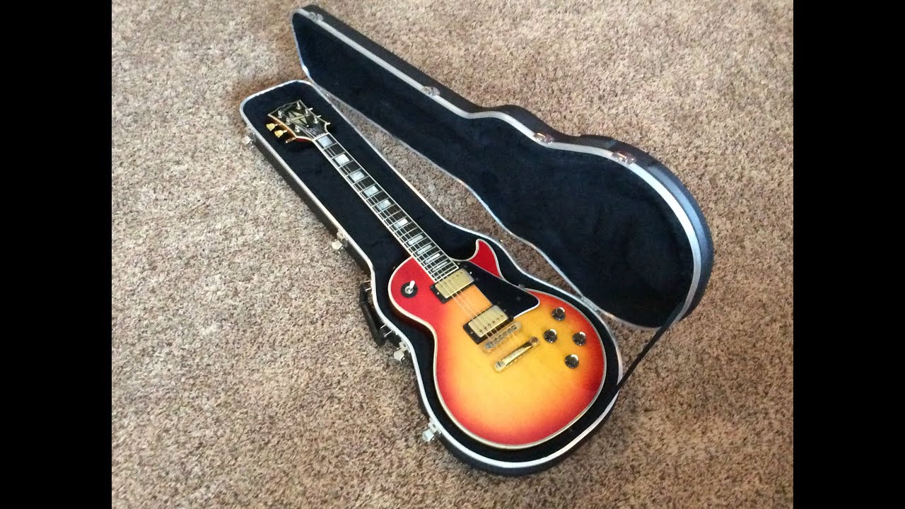 1976 Gibson Les Paul Custom Cherry Sunburst   SOLD 2-7-15