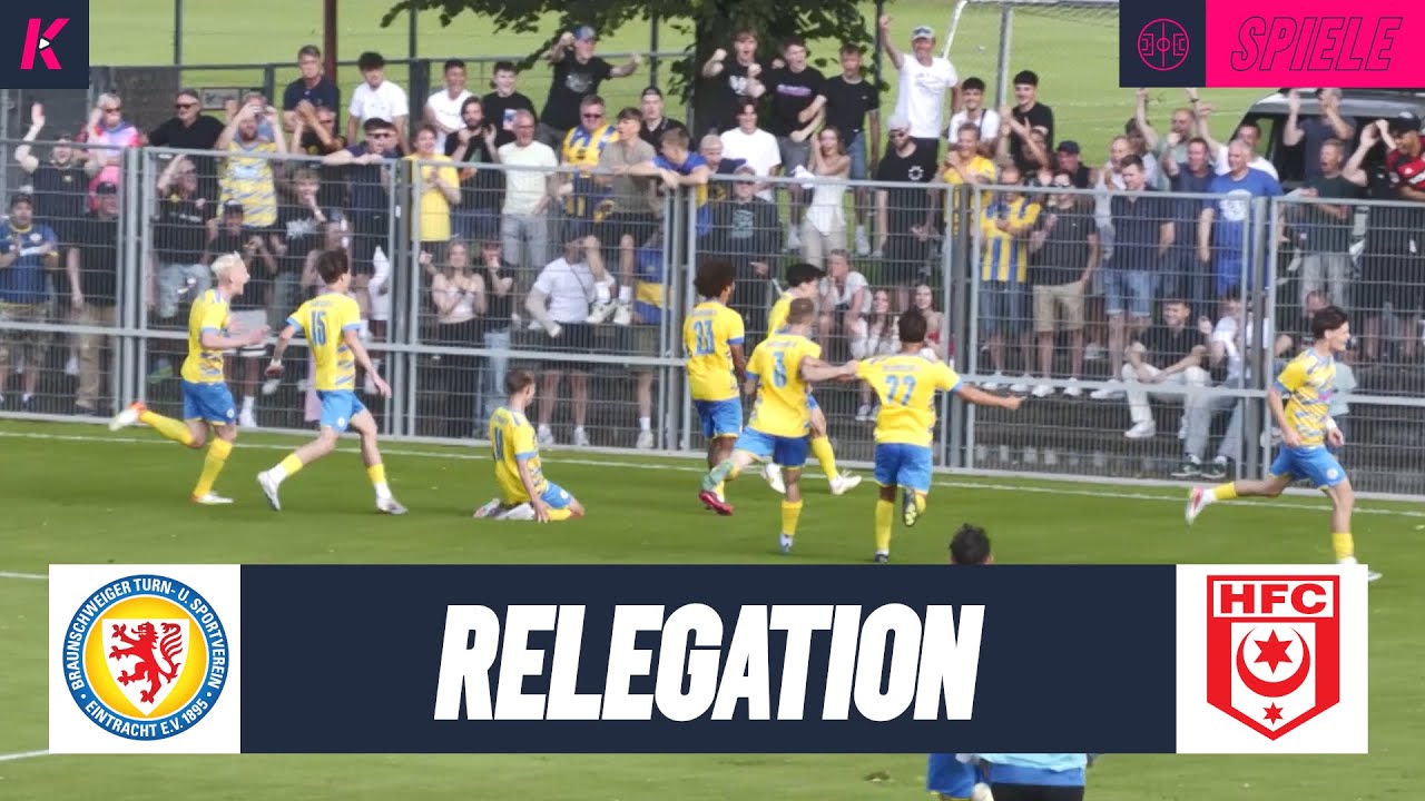 Rückspiel zur U19-Bundesliga! BTSV oder Halle - wer steigt auf? | Eintracht Braunschweig - Halle U19
