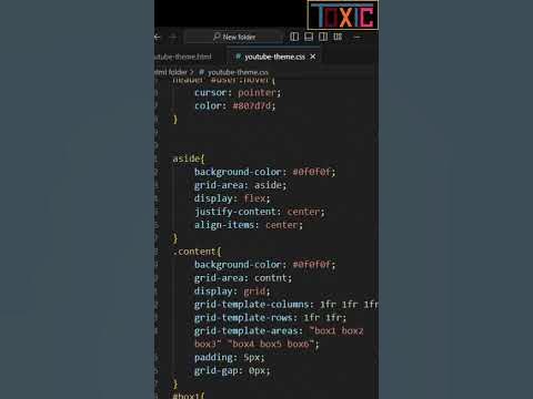 Youtube home page design only HTML & CSS #css #html #webdesign # ...