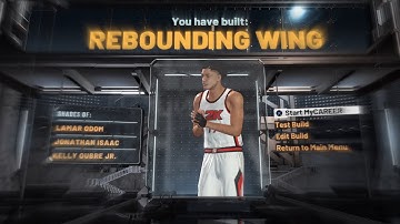 Best Rebounding Wing Build On NBA 2k21!!!