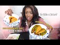 Eating Recommended Serving Sizes for TACO BELL Mukbang! (IMPOSSIBLE FOOD CHALLENGE)