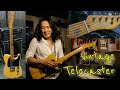 『ヴィンテージギターの魅力』フェンダー・テレキャスター弾き比べ🎸Fender Telecaster The Blackguard