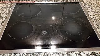 How to use a Balay (Bosch, Siemens) electric glass ceramic cooktop (stove) SCHOTT CERAN 9000747627