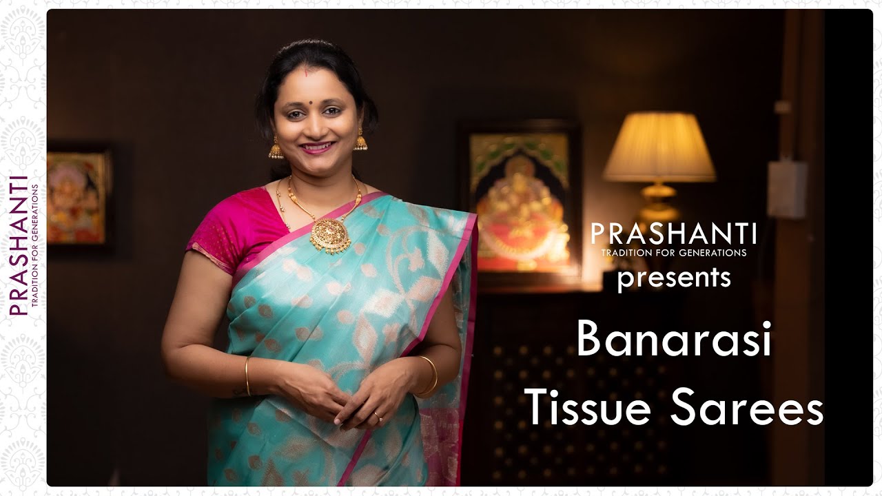 Banarasi Tissue saree by Prashanti | 9 Dec 2021