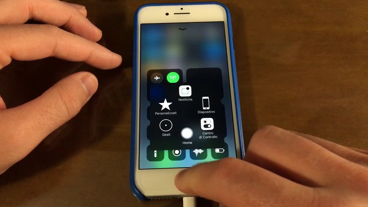 iphone 8 home button temporarily not working - YouTube