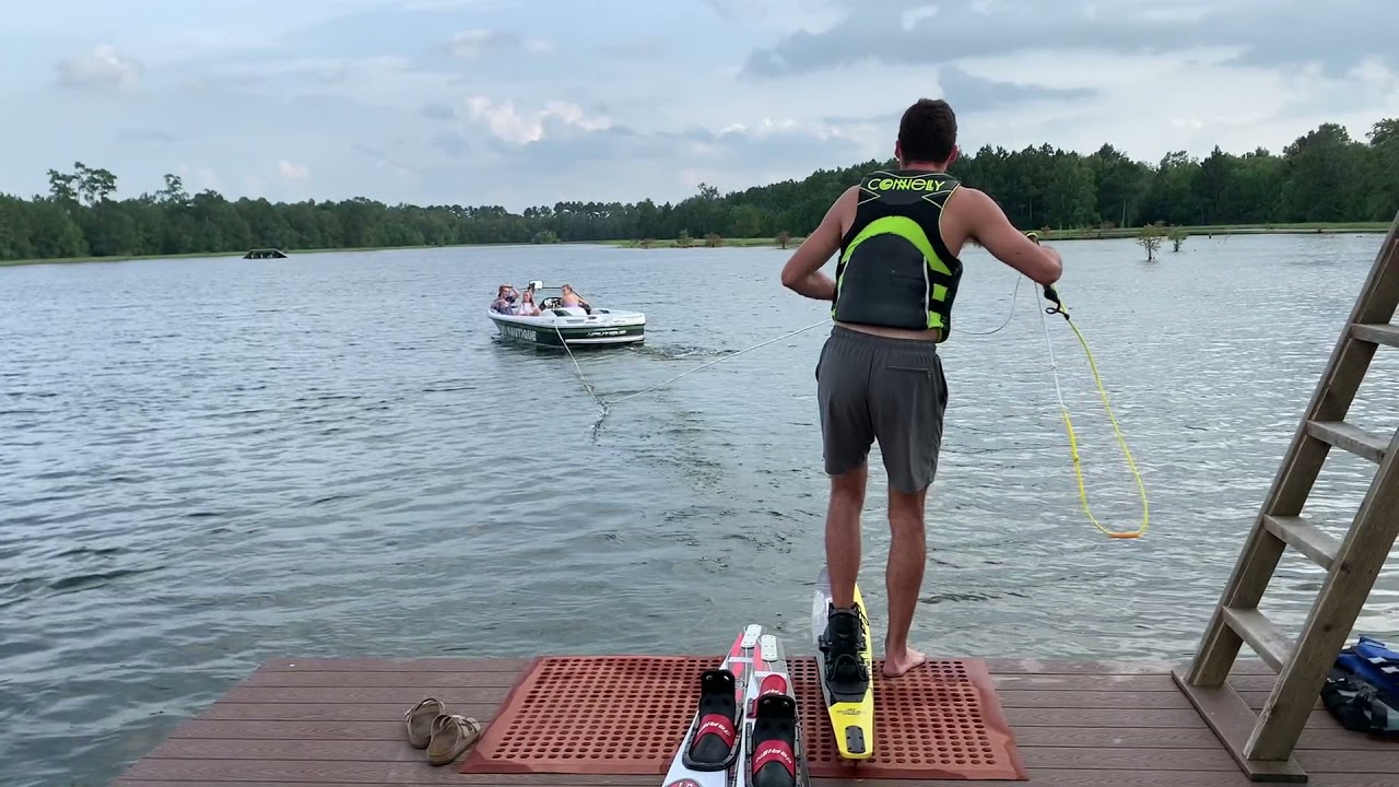 How To Do A Dock Start Water Skiing YouTube