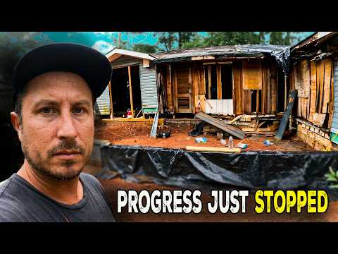 My Solo Rebuild Hit a Snag... I bought an Abandoned House