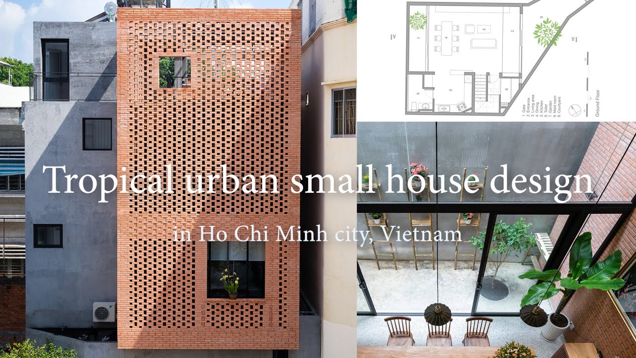 Image showcasing tropical urban small house design with minimalist house design in Ho ...