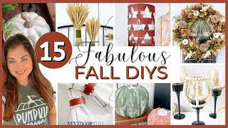 🍁 15 HIGH END FALL DIYS THAT ARE EASY AND CHEAP TO MAKE @TheLatinaNextDoor