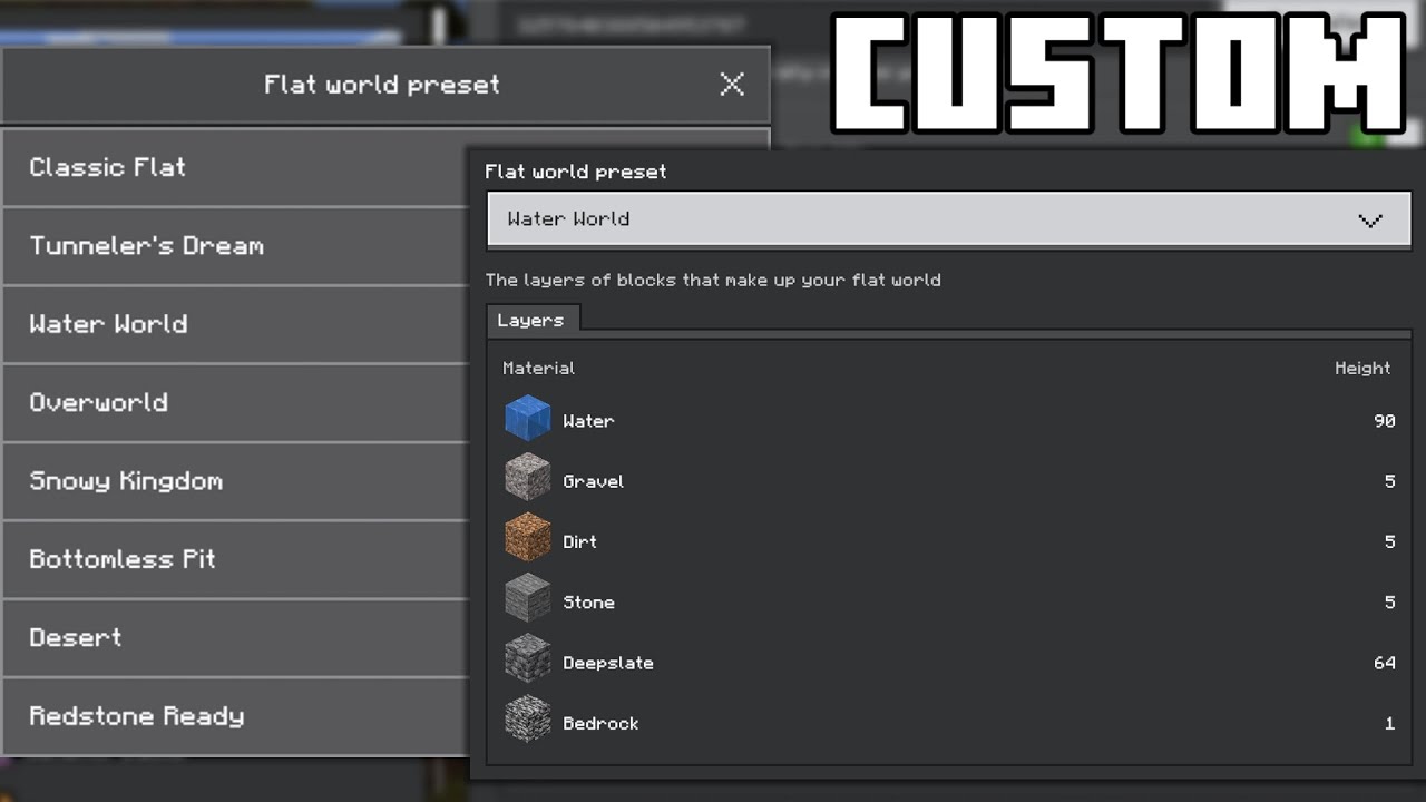 Minecraft SUPERFLAT WORLD Update (Beta Preview) - YouTube