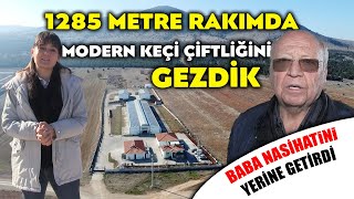 Baba Nasi̇hati - Modern Keçi̇ Çi̇ftli̇ği̇ - 1285 Metre Yüksekli̇k - Tüm Hayvanlar Di̇ji̇tal Ortamda Taki̇p