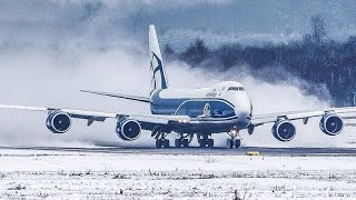 B 747 Take Off Aeroplane Landing B 747 Landing Full Video