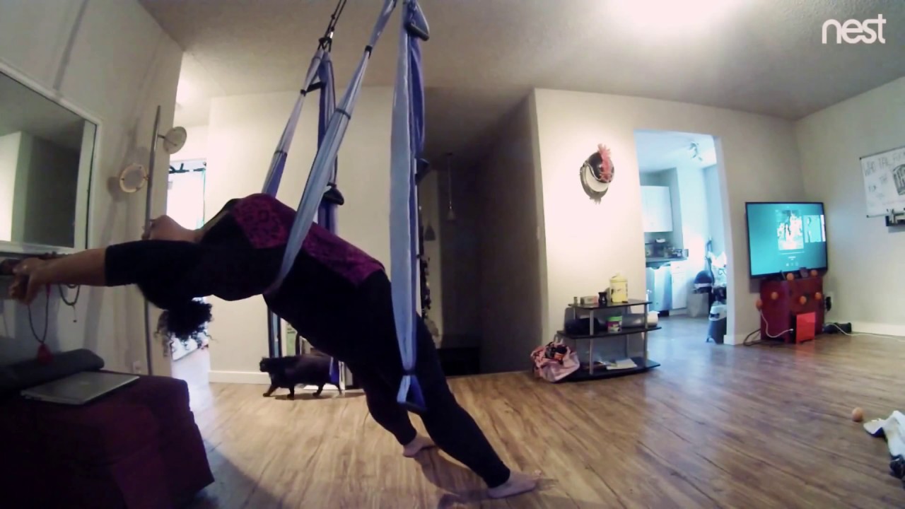 Yoga Trapeze Beginner Stretches YouTube