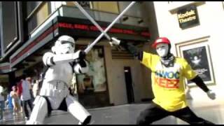 jabbawockeez at the mann chinese theater in hollywood
