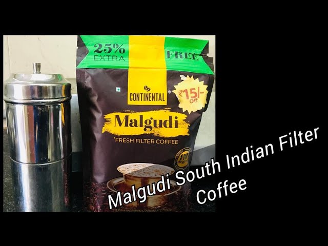 Indian Coffee Filter - 4 Cup - Malgudi Days