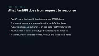 Pydantic Models as Data Schemas - FastAPI for Developers