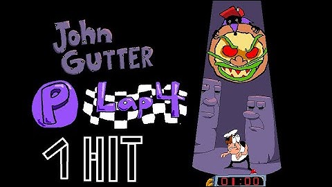 Pizza Tower - John Gutter - Lap 4 - P Rank - 1 Hit