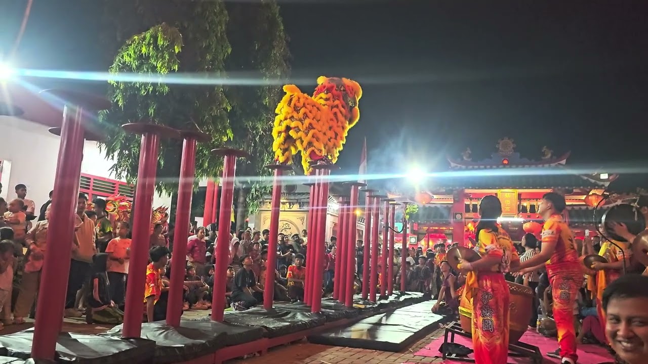 Barongsai tonggak Dharmaphala @sejit ma ku poh