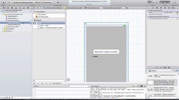 iOS App Development:  How to create a random number generator