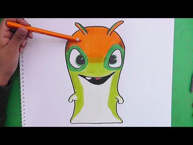 Como dibujar y pintar a Neotox (Bajoterra) - How to draw and paint Neotox -  thptnganamst.edu.vn