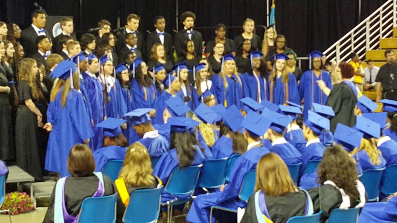 June 4th, 2017 Brandywine high school graduation choir singing YouTube
