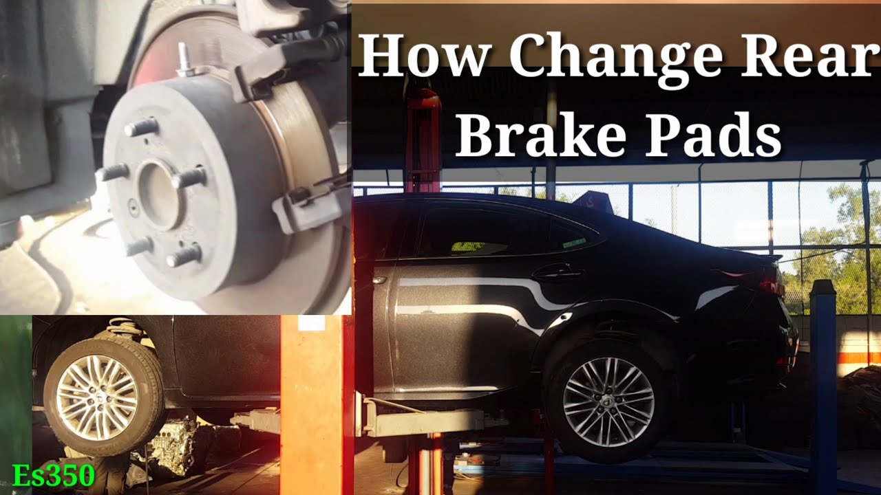 How To Change Rear Brake Pads / Lexus ES 350 Rear Brake Pads change