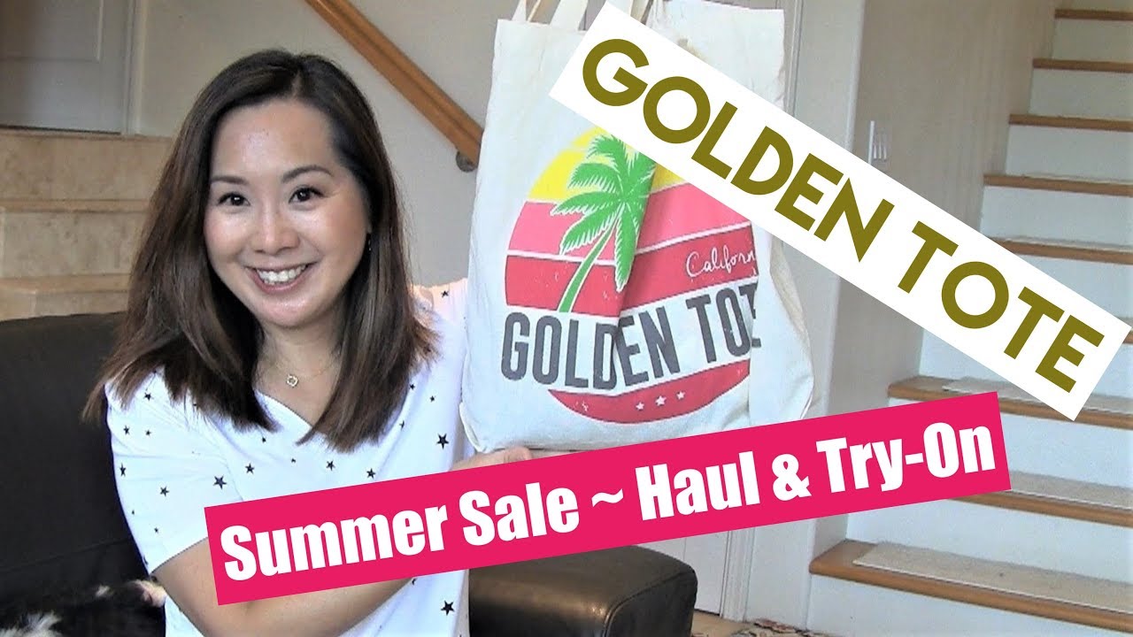 Golden Tote Boutique Sale Haul & Try-on | Great deals!  | Summer 2018