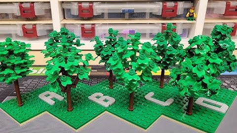 Which LEGO Tree Design is the Best? You Decide