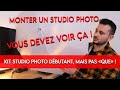 Kit studio photo dbutant